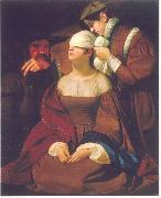 George Willison Lady Jane Grey Preparing for Execution oil painting